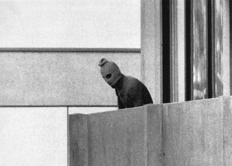 Kurt Strumpf’s photo of the masked terrorist.